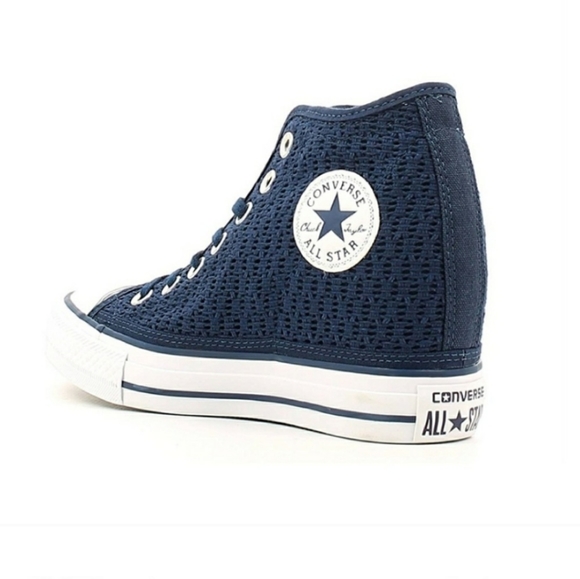 converse all star mid lux crochet